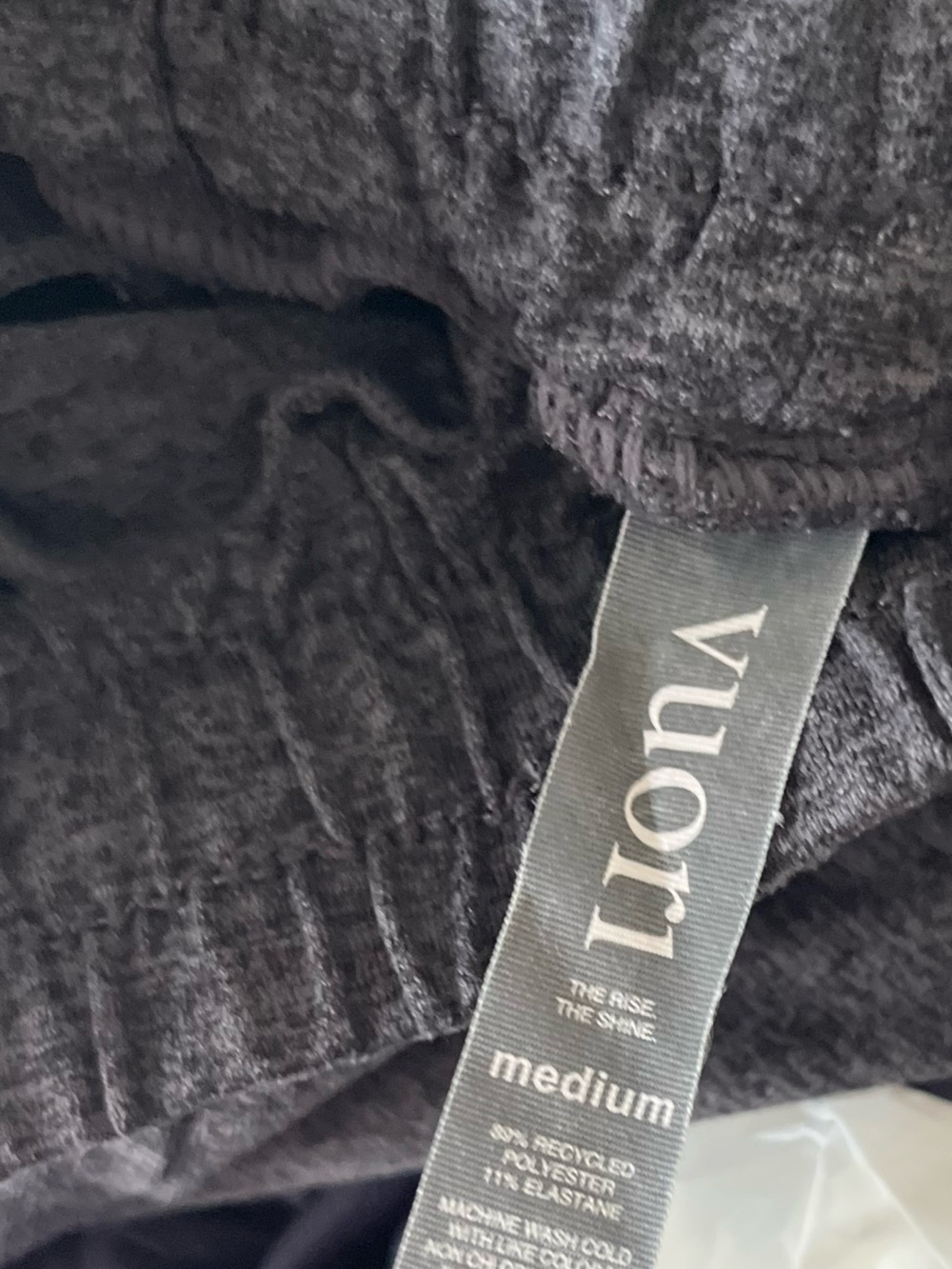 Vuori ponto performance pant Charcoal Gray Drawstring medium - Picture 7 of 7